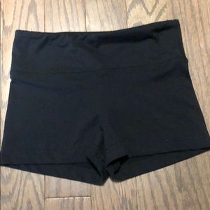 Marika tek fitted black shorts. Size small.